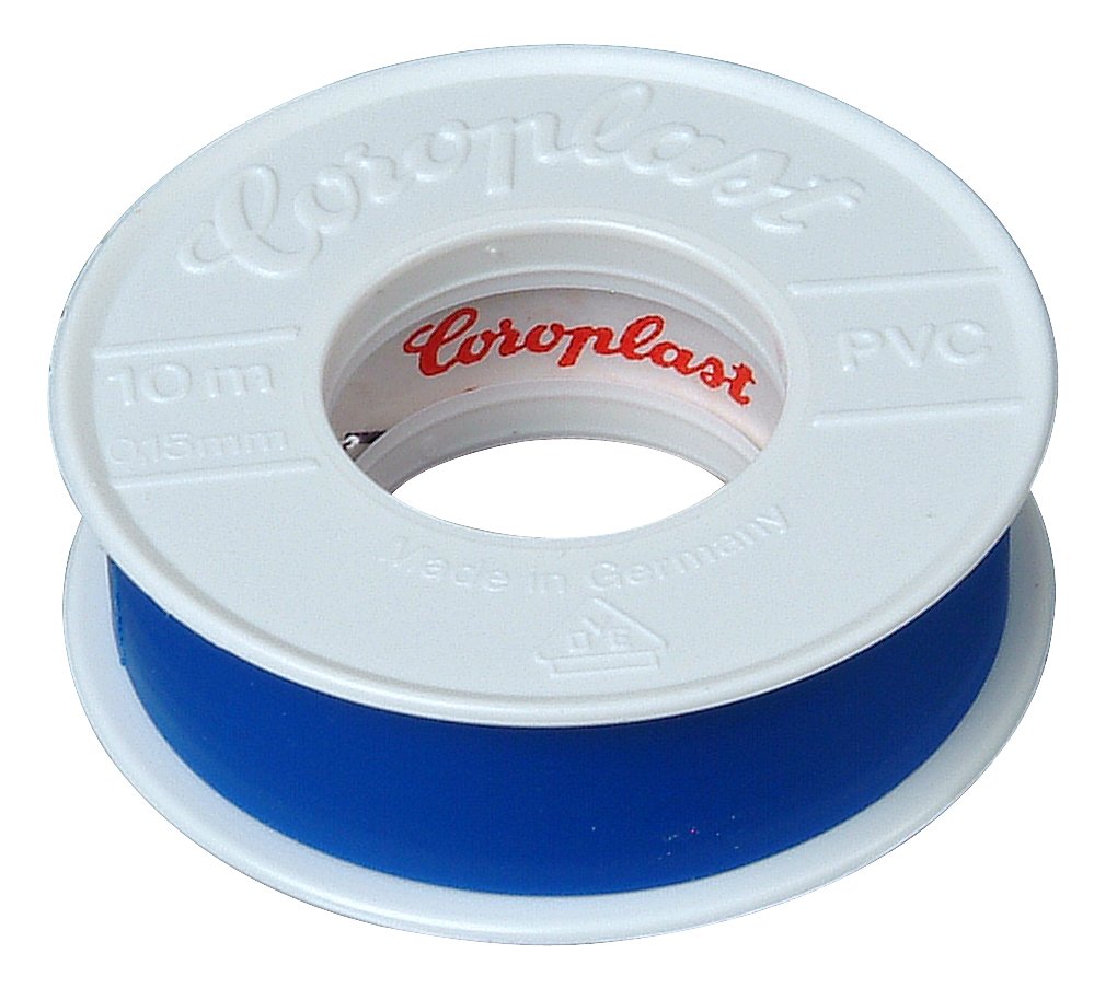 Kopp 320721085 Insulation Tape 10 M Long, 15 mm wide, Blue
