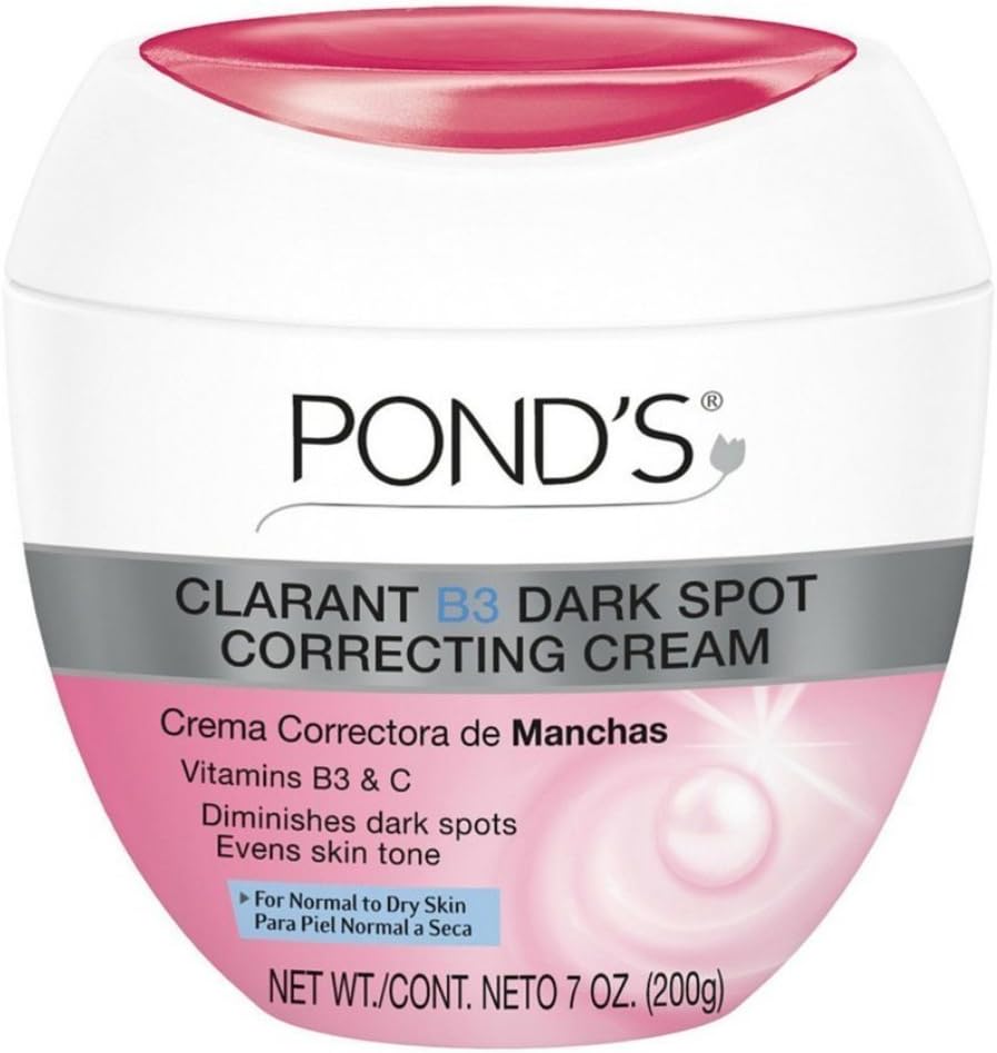 Ponds Correcting Facial Cream Clarant B3 Cream Dark Spot Corrector for Dry Skin 7 oz, 2 count
