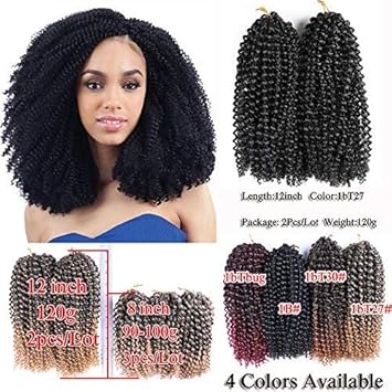 Buy 1b Beisd 2pcs Pack 12 120g Afro Kinky Twist Hair Crochet