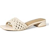 Amazon Essentials Women's Mini Heel Mule Sandals