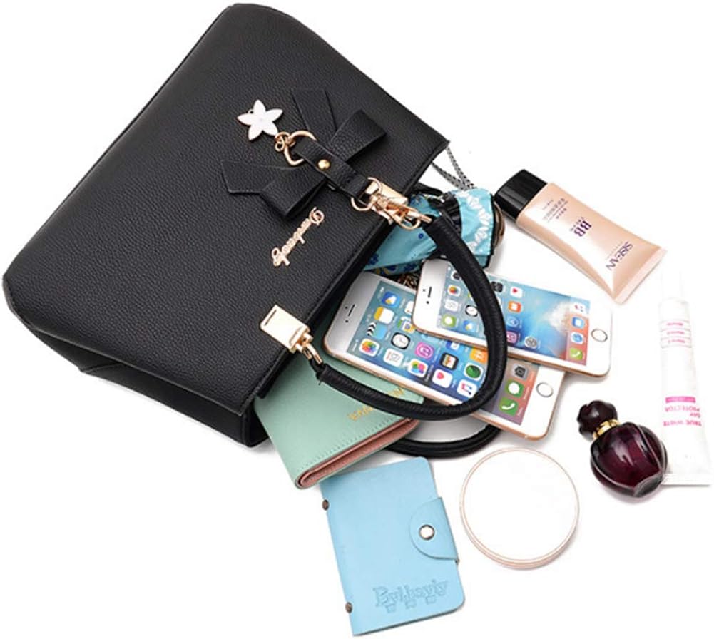 Segater® Women Top Handle Handbags Elegant Ladies Shoulder Bags Tote Bags PU leather Cross-Body Bags For Work Shopping Date Party Christmas - Image 5