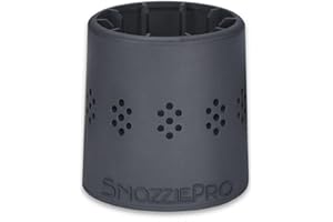 SNOZZLE PRO SnozzlePro Universal Hair Dryer Attachment Adapter, Patented Silicone Design Provides a Secure Fit for Concentrator Nozzles and Hair Diffusers - Fits Most Nozzle Diameters 1.5” - 2.25”