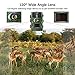 LETSCOM Trail Game Camera 14MP, IP65 Waterproof Wildlife Scouting Hunting Cams, 0.4s Trigger Speed, 42 Low Glow IR LEDs, 120° Wide Angle
