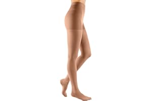 mediven Comfort for Women, 20-30 mmHg, Closed Toe, Compression Pantyhose - Natural, II, Standard
