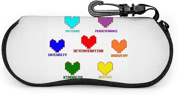 Amazon Undertale アンダーテール サンズ 2 メガネケース メガネポーチ カラビナフック付き 眼鏡ケース 超軽量 めがねケース サングラスケース レザーメガネケースコンパクト レディース メンズ 眼鏡小物 通販