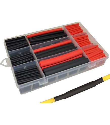 Kit De 580 Gaines Thermorétractables + Pistolet à Air Chaud - Pour Isolation Et Protection Des Câbles électriques