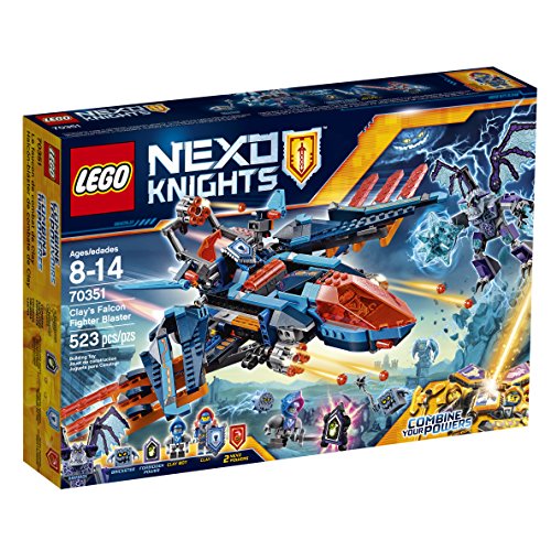 Lego nexo knights clay s falcon fighter blaster 70351 b…