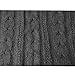 Battilo Luxury Cable Knit Throw Blanket, 70