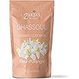 Zakia's Morocco Moroccan Rhassoul Clay Mask (Orange Blossom) - Organic Natural Facial Mask and Skin Care Treatment - Anti-aging Mud Mask Heals Dry & Oily Skin, Acne, Eczema & Psoriasis - 8 Oz