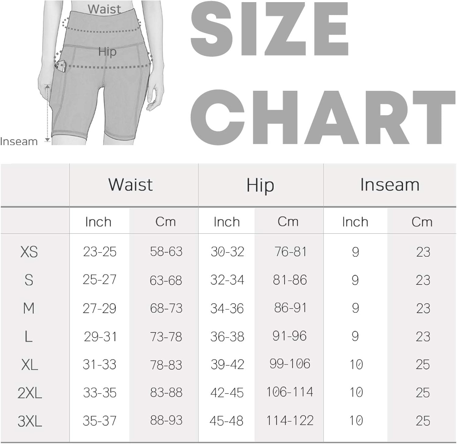 ODODOS High Waist Out Pocket Yoga Short Tummy Control Workout Running Athletic Non See-Through Yoga Shorts: Clothing