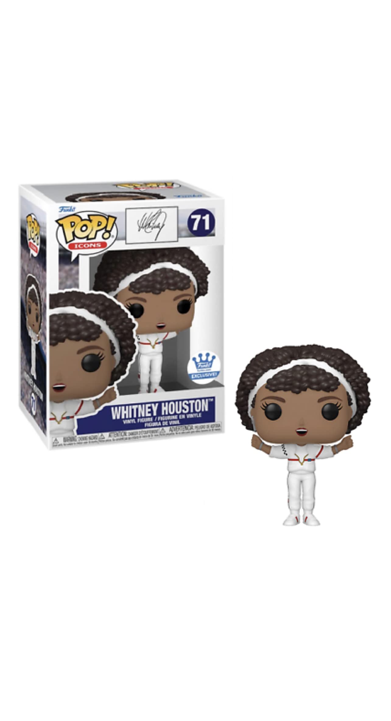 Funko Pop! Icons: Whitney Houston (Whitney Houston) figure #71