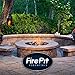 High Desert - Fire Glass Beads for Indoor and Outdoor Fire Pits or Fireplaces | 10 Pounds | 3/4 Inch