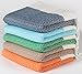 BOSPHORUS Set of 4-100% Turkish Cotton Beach and Bath Towel Set, Hammam Peshtemal Towel Blanket, Compact Travel Towel, Oversized Quick Dry Sand Free, Made in Turkey, Prewashed, XL 71x36, Gray