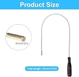 AOROPS Magnetic Pick Up Tool 500mm Flexible Gooseneck Rod Grabber Small Parts view 2