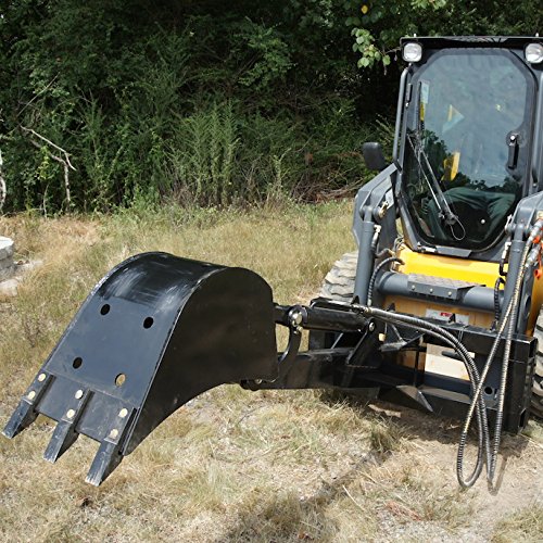 Skid Steer Backhoe Fronthoe 16" Bucket Excavator Attachment Bobcat