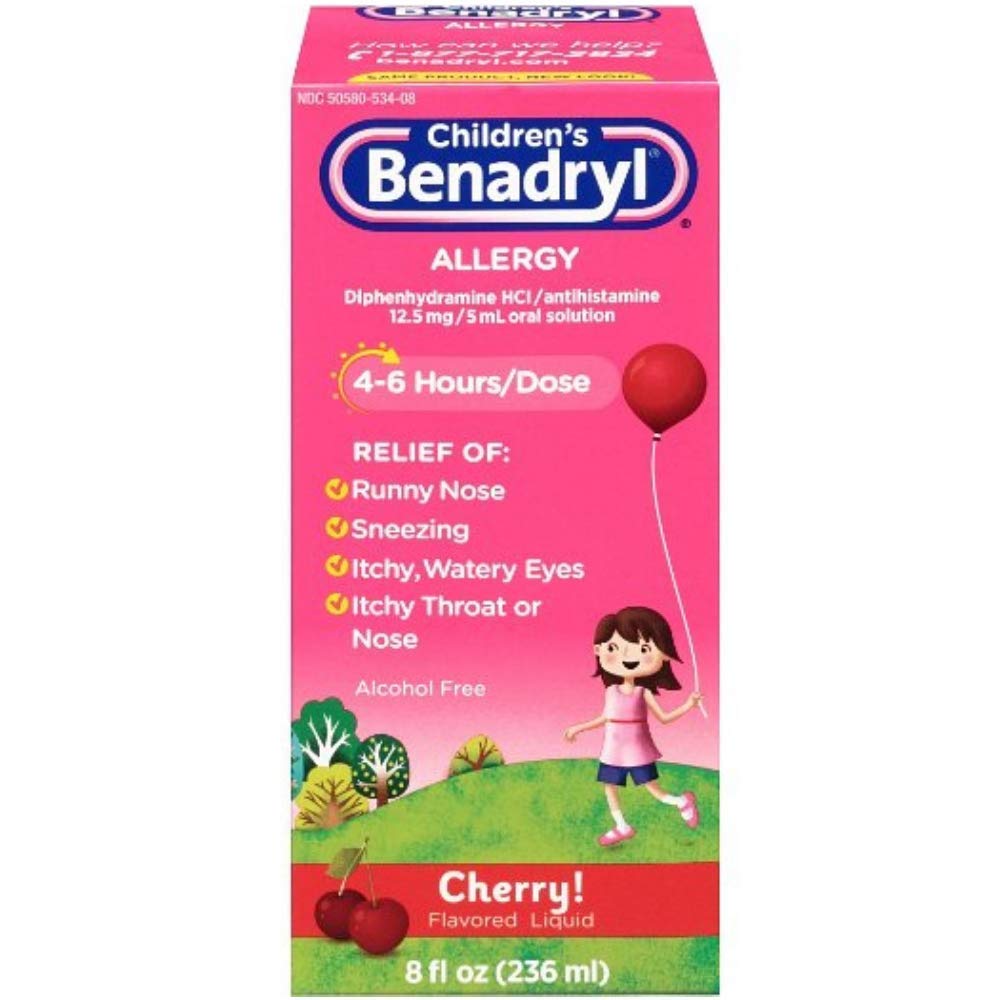 Zyrtec Children’s 24 Hr Allergy Relief Syrup Bubble Gum 4