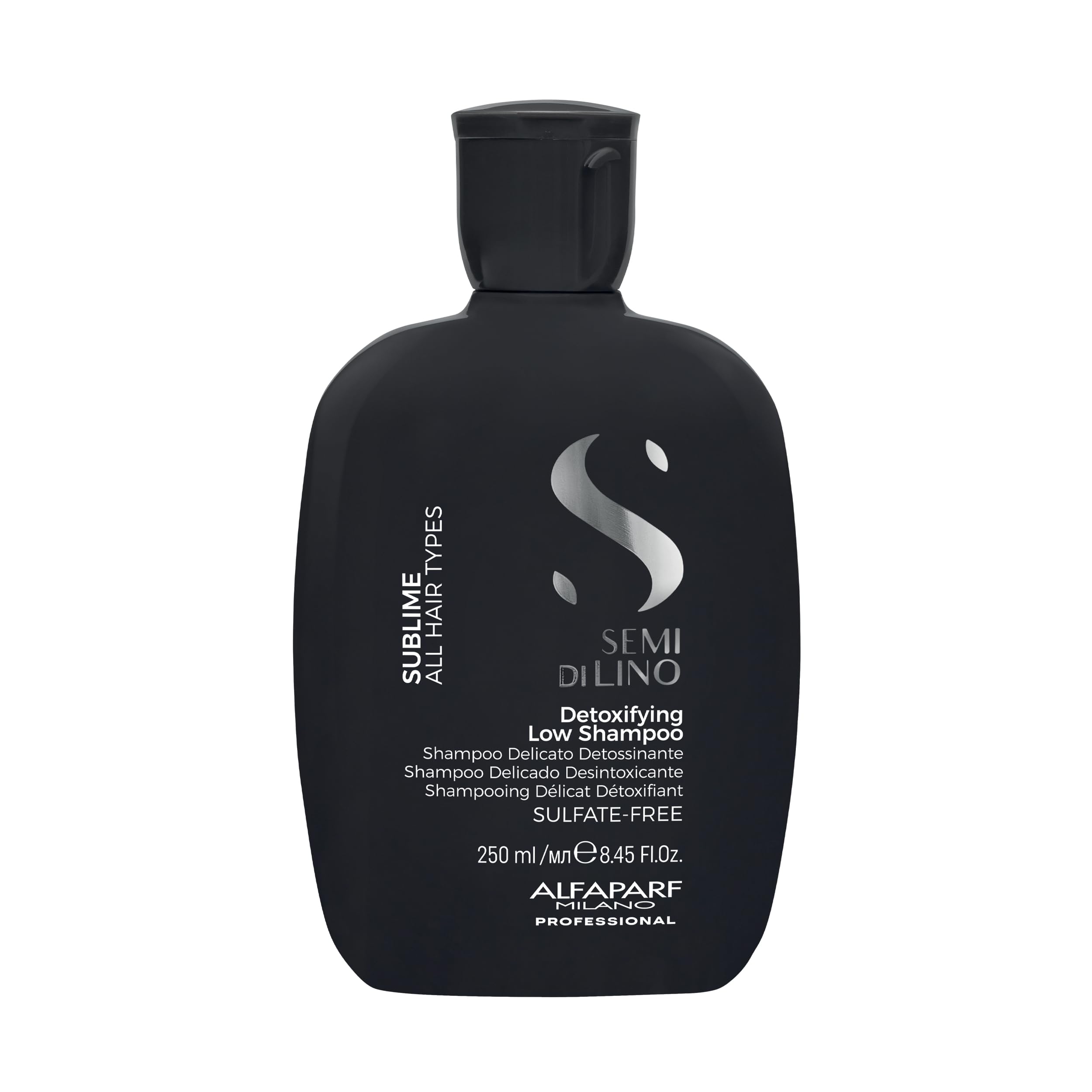 Alfaparf Milano Semi Di Lino Sublime Detoxifying Low Shampoo 250ml - shampoo delicato detossinante