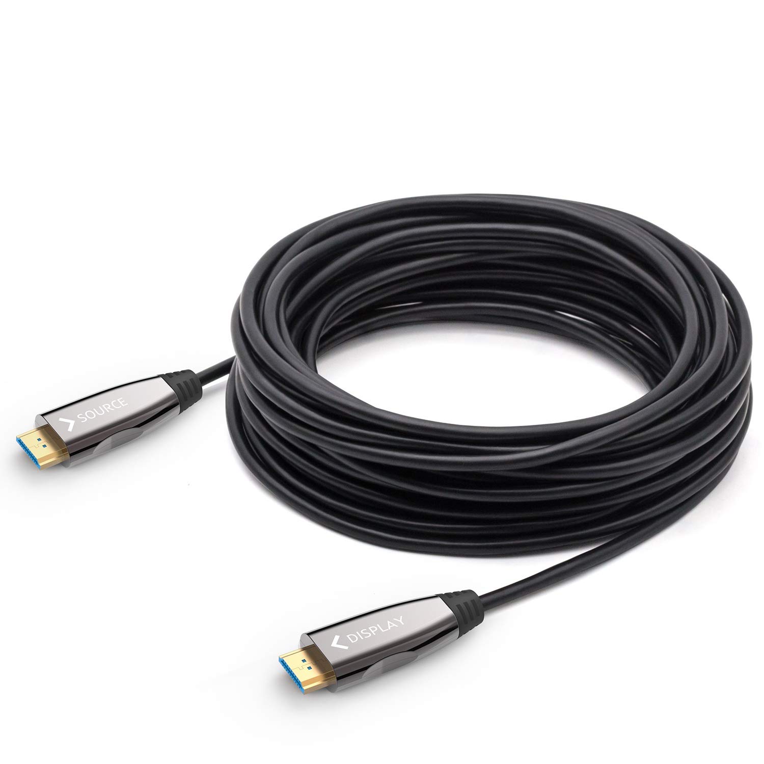 Fiber Optic HDMI Cable,DELONG 100ft Long hdmi Cable can Handle 4K60Hz
