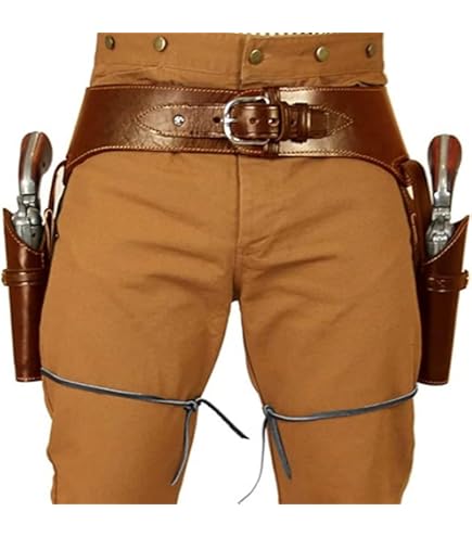 Amazon.com : Wensuny Wild West Hip Gun Belt Holster Old