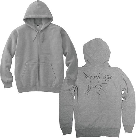 Amazon Co Jp ジュウシマツ住職 バーカ ジップパーカー グレーs Clothing Accessories Amazon Co Jp ジュウシマツ住職 バーカ ジップパーカー グレーs Clothing Accessories