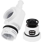 QDOCURO 1 PC 9-100-9002 UWF D29 Quick Disconnect Pressure Relief Valve Replacement for Polaris Zodiac 180 280 380 Pool Cleaner Set (1)