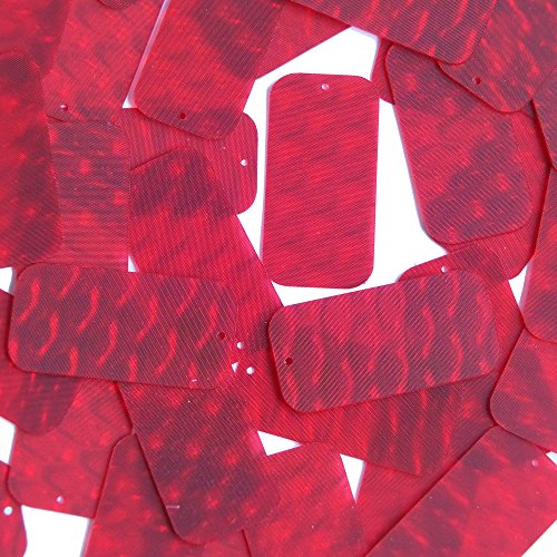 3D Red Rectangle Long 1.5