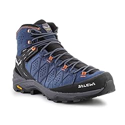 SALEWA Alp Trainer 2 Mid Dark Denim/Fluo Orange 8 M
