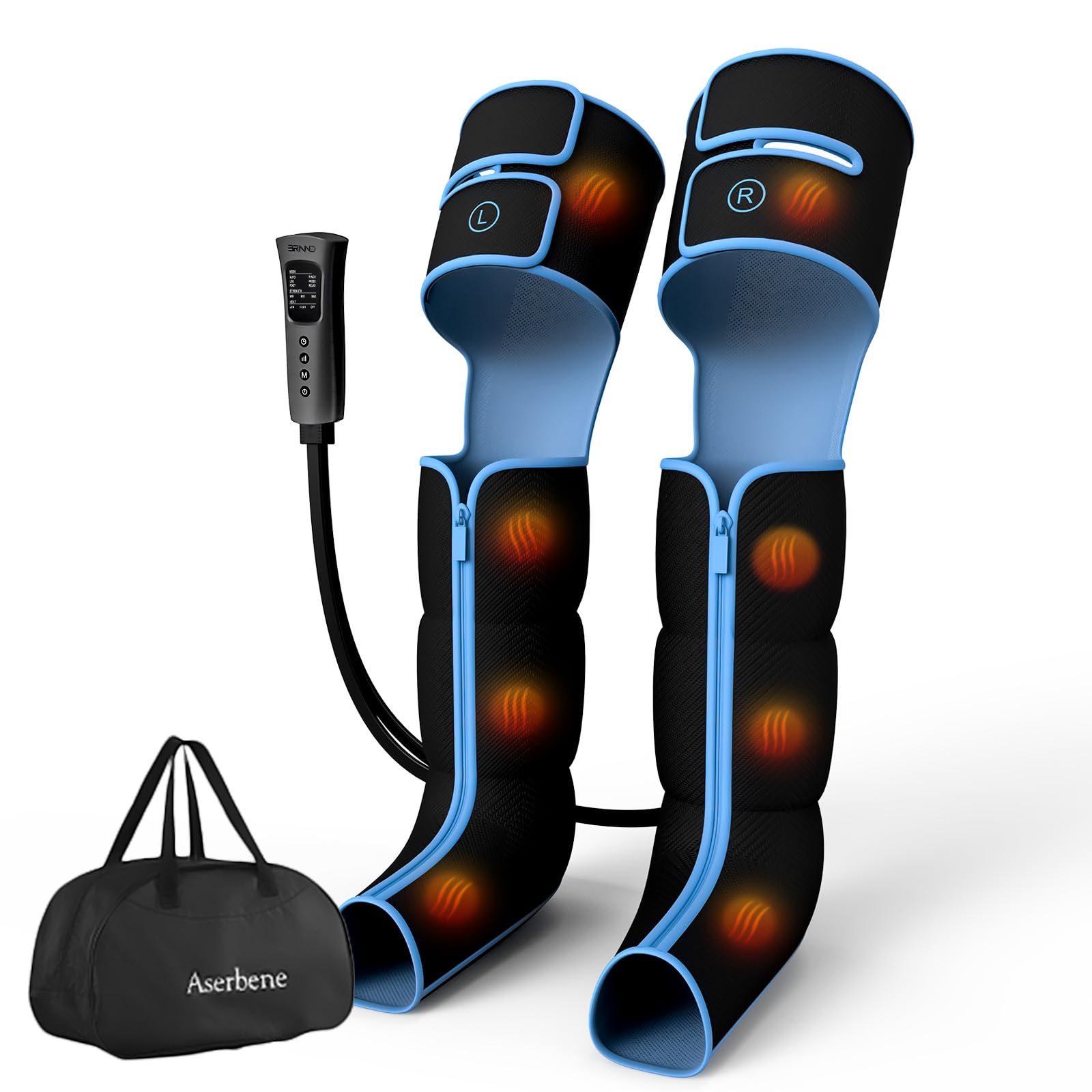 Photo 1 of ***MISSING PARTS***
Aserbene Leg Massager for Circulation and Pain Relief, Leg Massager with Heat and Compression, Leg Air Compression Massager, Gift for Women Men Mom Dad