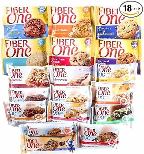 Fiber One Bars Variety Pack 18 Count