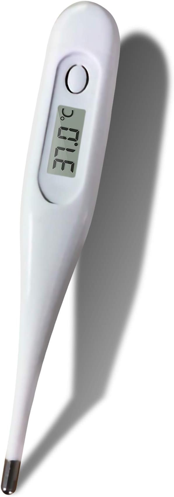 BUMAPO Waterproof Digital Body Thermometer - Highly Accurate and Fast Readings Basal Body Thermometer for Baby and Adult - 1/100th Degree High Precision