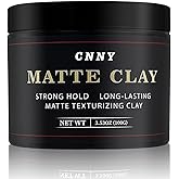 CNNY Men's Hair Styling Clay 3.53 oz, Firm Hold, Matte Finish, Hair Clay with Natural Ingredients, Add Volume &amp; Texture, Premium Men&rsquo;s Hair Type