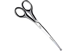 Dubl Duck Stainless Steel 11B Curved Pet Shears, 6-1/2-Inch