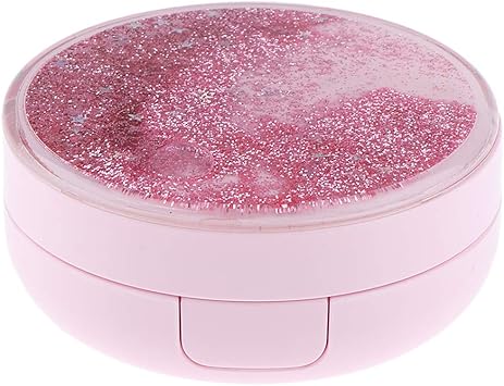 15g Contenitore Per Crema Fondotinta A Base Di Soffio D Aria Contenitore Per Cipria Con Specchietto E Spugna Per Fai Da Te O Regalo Di Natale Amazon It Bellezza