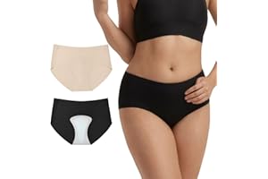 Brollyoooi Camel Toe Proof Underwear for Women Cameltoe Concealer Underwear Seamless No Show Panty Liners Workout Panties