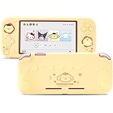 Kuitmor Protective Case for Switch Lite,Kawaii Switch Cover Case,Anti-Scratch Soft Silicone Protective Shell for Switch Lite 2019 with 2 Thumb Grip Caps - BDG