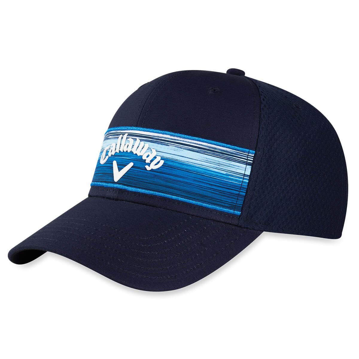 Callaway Men Cg Hw Stripe Mesh Hat - Navy, One Size