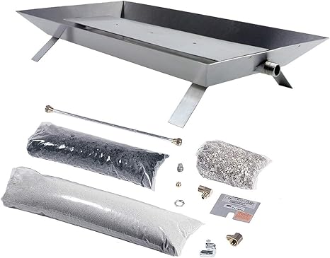 Gas Fireplace Burner Kit