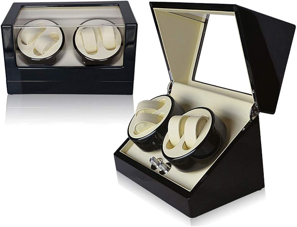Caja Relojes Automaticos 4 Winder Watch Automático Winder ...