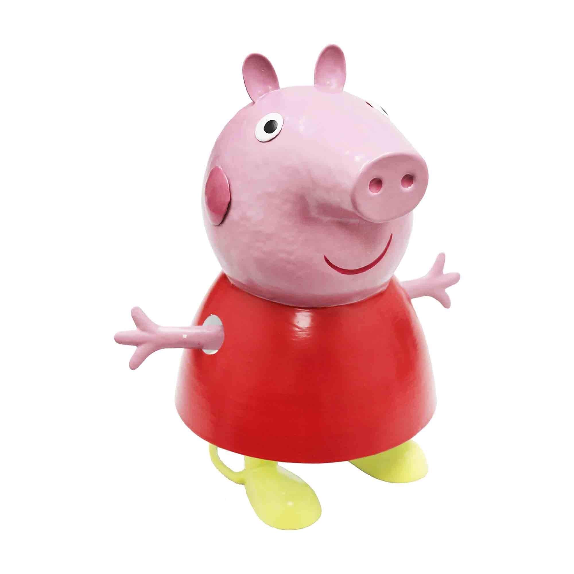 Peppa Pig Garden Ornament, Metal, 25cm
