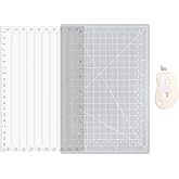 Quick Trimmer Tool for Foil and Paper with Blade, Craft Stamping Foil Paper Cutters Easy Crafting Trimming Tools for Trimming Thin Paper Strips As in Sentiment Strips Easily Cuts Foil to Size (Gray)