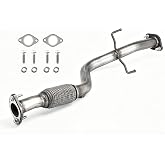 Stainless Steel Front Exhaust Flex Pipe for ACCENT 2006-2011 1.6L 53725 | OEM Replacement,Bolt On,Gasket + Bolt Kit ,for HYUNDAI ACCENT 06-11, for KIA RIO Sedan 06-11, for RIO5 Hatchback 08-11 5Dr