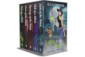 Crypt Witch Collection (fun cozy witch paranormal mystery series) Books 1-5 (Crypt Witch cozy witch mystery anthologies Book 