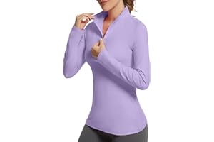 GGOV Golf Shirts for Woman UPF 50+ Sun Protection Quick Dry Lightweight Long Sleeve Polo Shirts for Woman Rash Guard