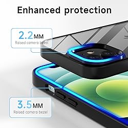 LoeoeL for iPhone 12 Mini Case Clear, Transparent