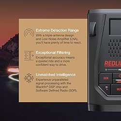 Escort Redline 360c Plug and Play Radar Detector