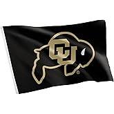 Desert Cactus University of Colorado UC Flag - 3 x 5 Feet Buffaloes Banner, Indoor/Outdoor Durable Fabric, 100% Polyester Design (Style 3)