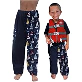 Paradise Towelwear Towel Pants for Swimmers – Sailboats - Cotton Terry Towel Pants – Beach Coverup – Resort Wear – Swim wear