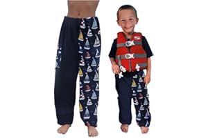 Paradise Towelwear Towel Pants for Swimmers – Sailboats - Cotton Terry Towel Pants – Beach Coverup – Resort Wear – Swim wear