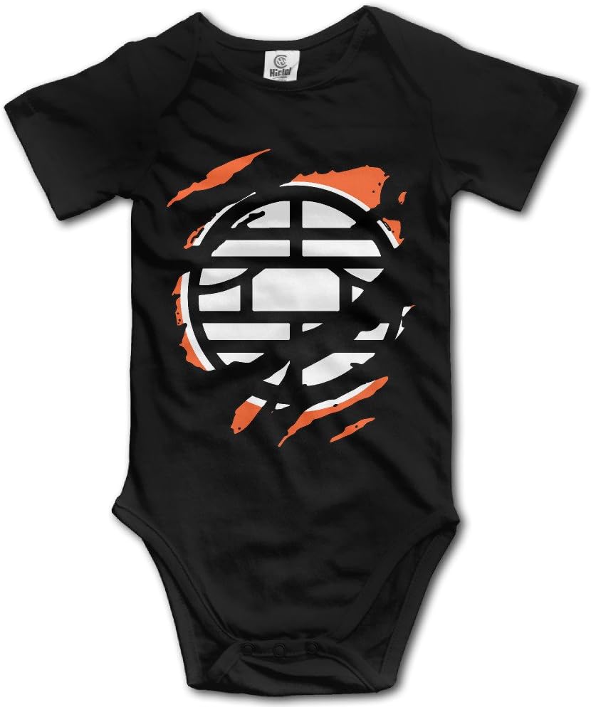 MDSHOP Baby's Dragon Ball Z Kame Symbol Hanging Bodysuit Clothes T Shirt