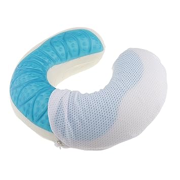 Buy Flawish Comfort Travel Memory Foam Gel Cool Pillow Neck